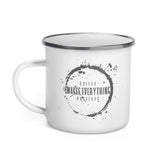 Coffee Makes Everything Possible Coffee Tea Enamel Cup Mug, Mug, $ 28.50, A Moment Of Now™